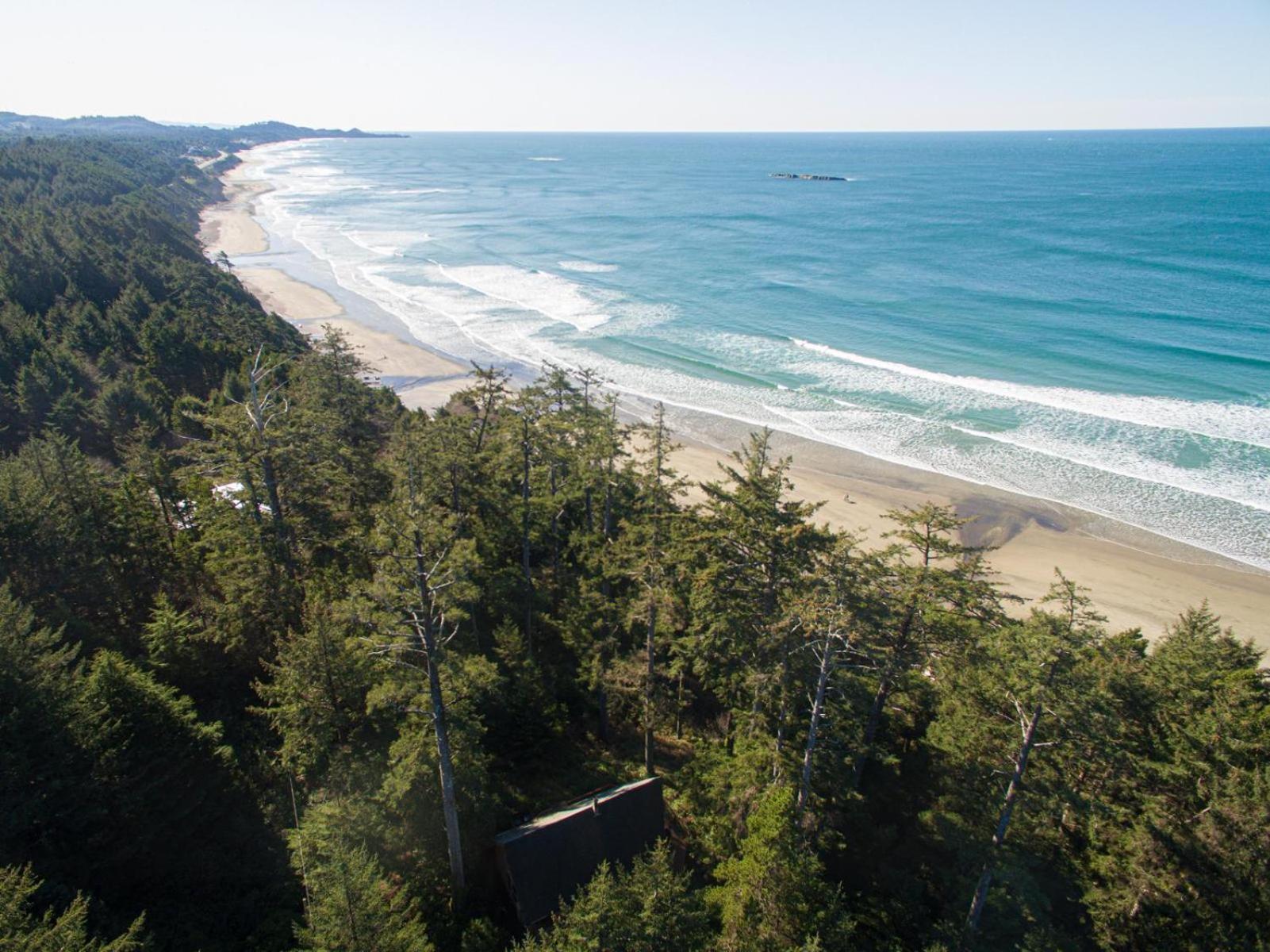 The Cedar House Villa Otter Rock Bagian luar foto