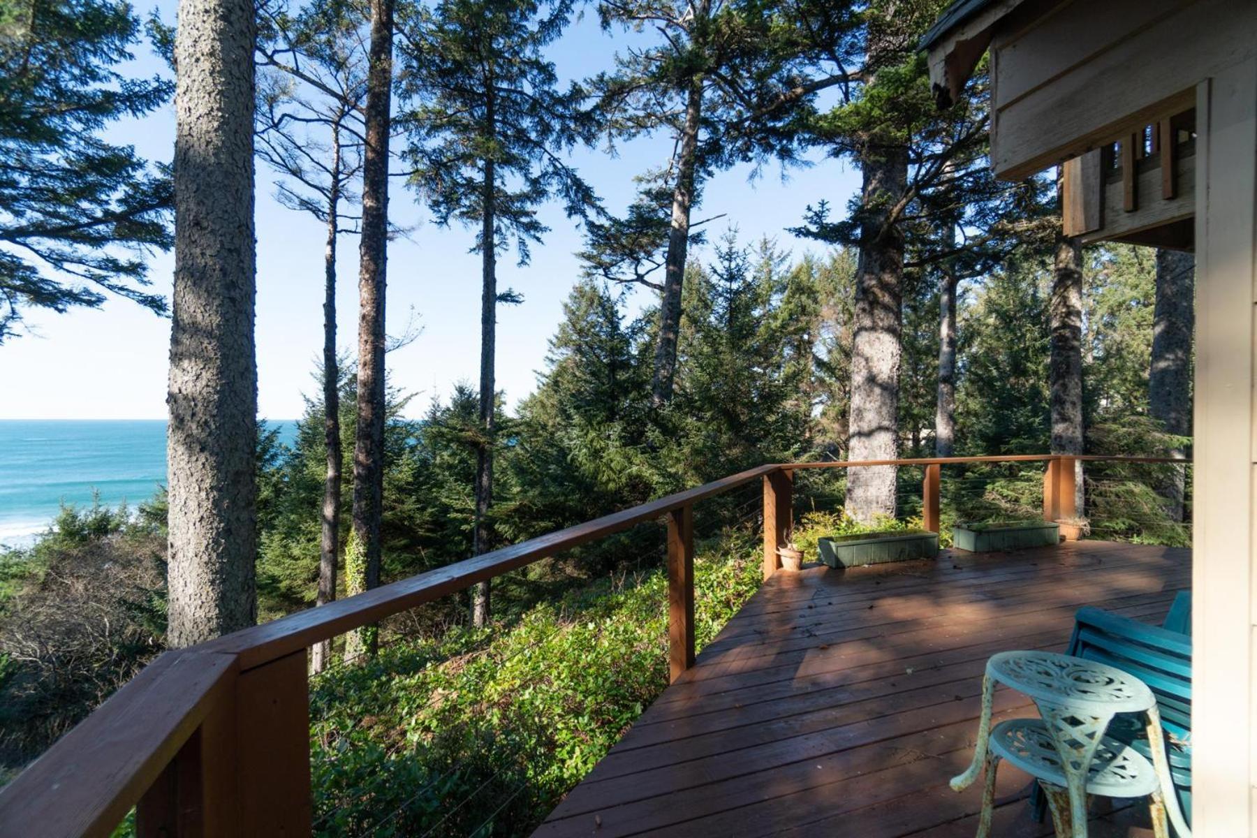 The Cedar House Villa Otter Rock Bagian luar foto