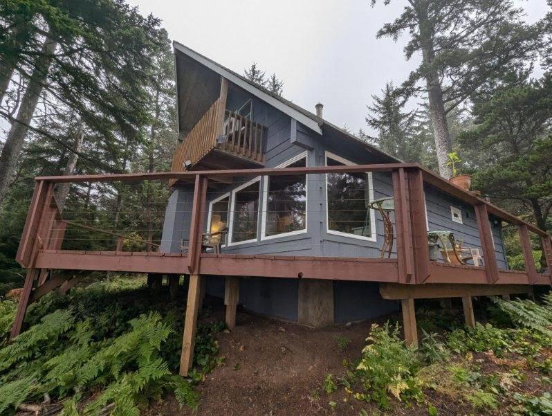 The Cedar House Villa Otter Rock Bagian luar foto